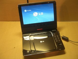 LG DP885 Portable DVD CD Player with Screen 8 5 in Red