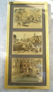 Lionel Barrymore Old Red Bank Purdys Basin Courtyard Venice 3 Prints