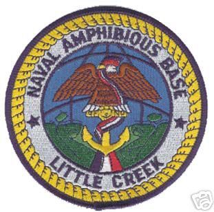 Little Creek Naval Amphibious Base Virginia Navy Patch