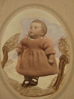 Photograph Baby Post Mortem c1915 J Bullen Grimsby Lincolnshire