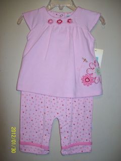 Little Me Infant Girls 1 PC Embellished Outfit Socks Pink Floral 6M