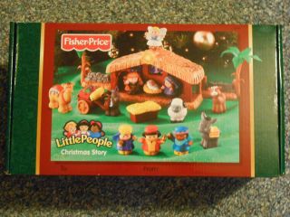 Fisher Price Little People Nativity Set Christmas Story New