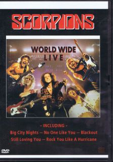 Scorpions World Wide Live 1386 DVD