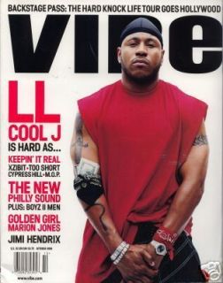 Vibe Magazine ll Cool J October 2000