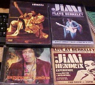 Jimi Hendrix 2 DVDs 2 CDs Live