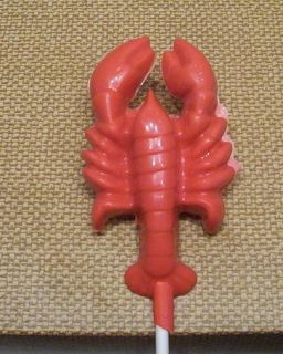 Lobster Crawfish Chocolate Lollipops Favors