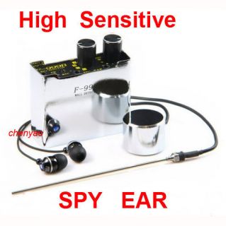 Wall Door Audio Spy Listening Device Bug High Sensitive