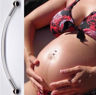 Real Pregnancy Maternity Belly Button Navel Rings New S