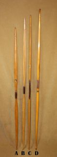 Vintage Hunting Longbows Abercrombie Fitch Pine Bluff Outdoor Sports