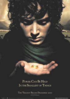 The Lord of The Rings Movie Poster Frodo Ring