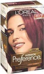 LOreal Paris Superior Preference Color Care System Intense Dark Red RR