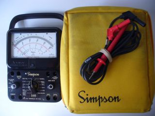 Simpson 260 8P Multimeter in Near Mint Condition