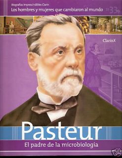 Louis Pasteur RARE Argentina Magazine Biography