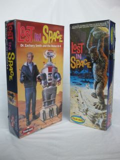 LOST IN SPACE Model Kits B 9 ROBOT DR SMITH CYCLOPS ROBINSON FAMILY