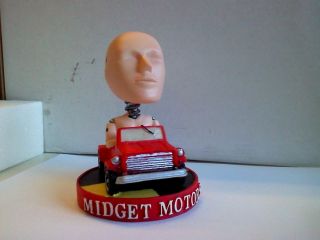 King Midget Crash Test Dummy Bobble Head Limited Edition