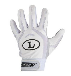 Louisville Slugger BG 26 TPX Pro Batting Gloves White Baseball