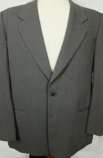 Giorgio Armani Le Collezioni Mid Gray Stripe 4Season Wool Suit 41R