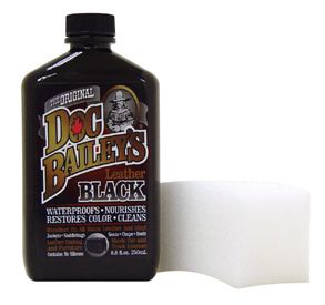 Doc Baileys Black Leather Cleaner Dye Harley Corbin