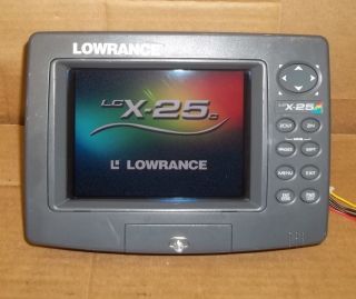 Lowrance LCX 25c Fishfinder GPS Receiver LCX25C