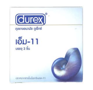 Durex M 11 52 mm Condoms Extra Thick More Lubricants