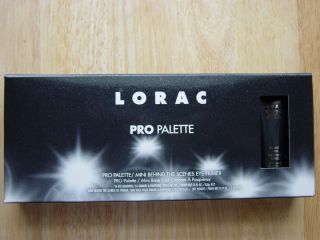 LORAC Pro Palette 16 Pigmented Eyeshadows w Travel Sz Eye Primer $110