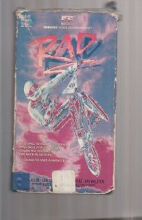 Rad Bill Allen Talia Shire BMX Lori Loughlin RARE VHS