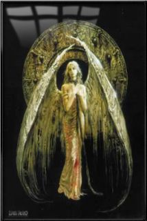 Luis Royo Framed Fantasy Poster Angel