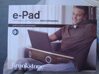 ePad Portable Laptop Desk with Speakers