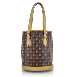Louis Vuitton cerises Cherry Bucket Bag Purse Tote LV
