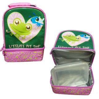 62977 LPS Frog Littlest Pet Shop Lunch Box w Food Container by Thermos
