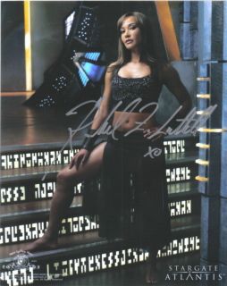 Rachel Luttrell as Stargate Atlantis Teyla Autograph