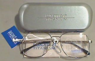 LUXOTTICA LU1041T Mens Titanium Eyeglass Frames 54x16x135mm