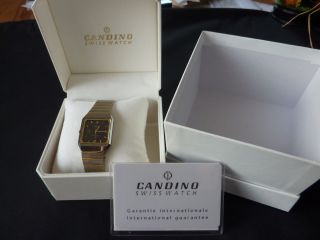 Candino Mens Swiss Retro Luxury Watch