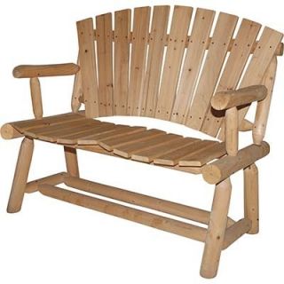 Person Seater Cedar Wood Wooden Outdoor Bench Lawn Garden Patio