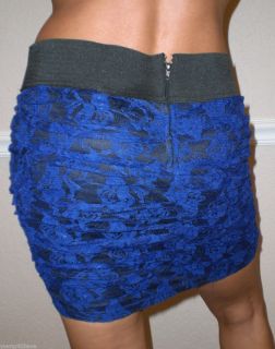 2B BEBE Size Small Lace Skirt New w Tags