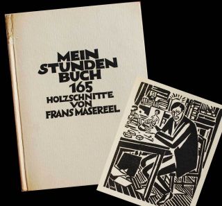 STUNDEN BUCH by Frans Masereel 1928 A novel in woodcuts like LYND WARD