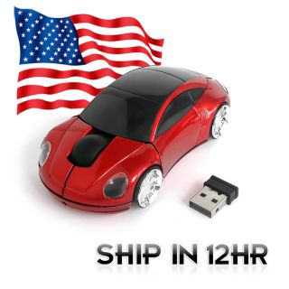  Optical Car Mouse 1600dpi mini nano USB 2 4G for Win 7 Mac laptop