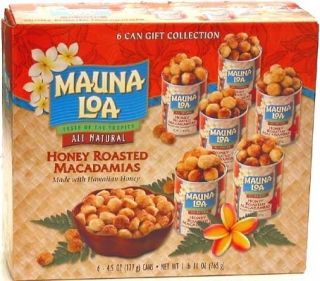 Honey Roasted Mauna LOA Macadamia Nuts Gift Set