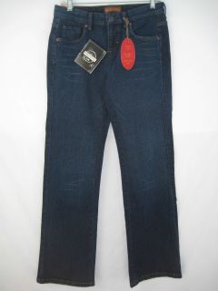 Lee Blue Jeans One True Fit Lower Rise No Gap Waist 3 4