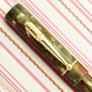 Vintage Mabie Todd Swan Leverless L205 62 Red Fountain Pen