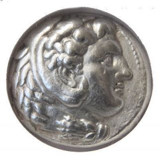 KINGS of MACEDON Alexander III the Great 336 323 BC AR Tetradrachm NGC