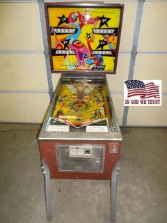 Player Stardust Elctro Mechanical Pinball Machine Project Parts