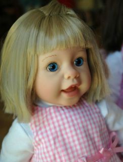 Middleton Macie Blonde 20 Toddler Vinyl & Cloth Baby Doll, New In Box