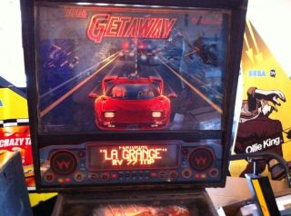 Williams Getaway High Speed 2 Pinball Arcade Machine Project