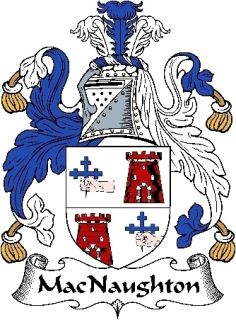 Crest Coat of Arms 6 Decal Scottish Macnaughton or Macnaughten