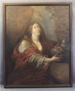 17th Century Painting Mary Magdalene Attributed to Guido Reni