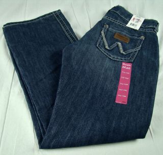 Wrangler Womens Premium Patch Mae Low Rise Jeans Brand New