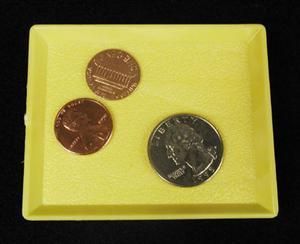 Coin Magic Trick Royal Multiplying Coin Tray Close Up