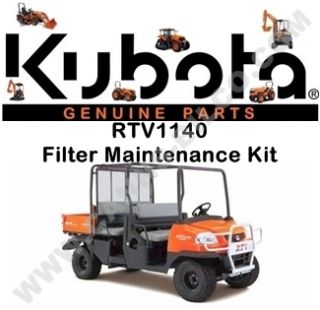 Kubota RTV1140 Filter Maintenance Kit RTV 1140