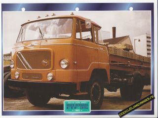 1963 Mack Bernard ETF 35 Truck History Photo Spec Sheet
